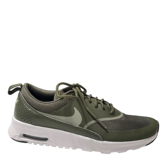 Green Nike Air Max Thea Womens Sneakers Size 8 - Picture 2 of 10